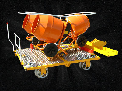 Concrete Mixer Cart